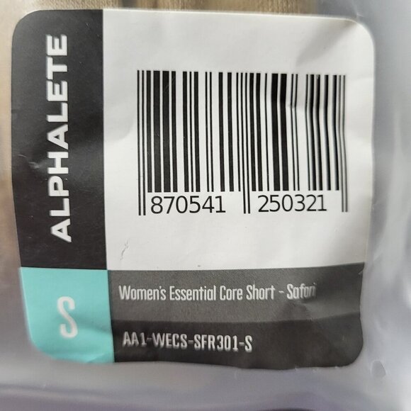 Alphalete Women's Safari Essential Core Shorts Size S NWT - Picture 5 of 7